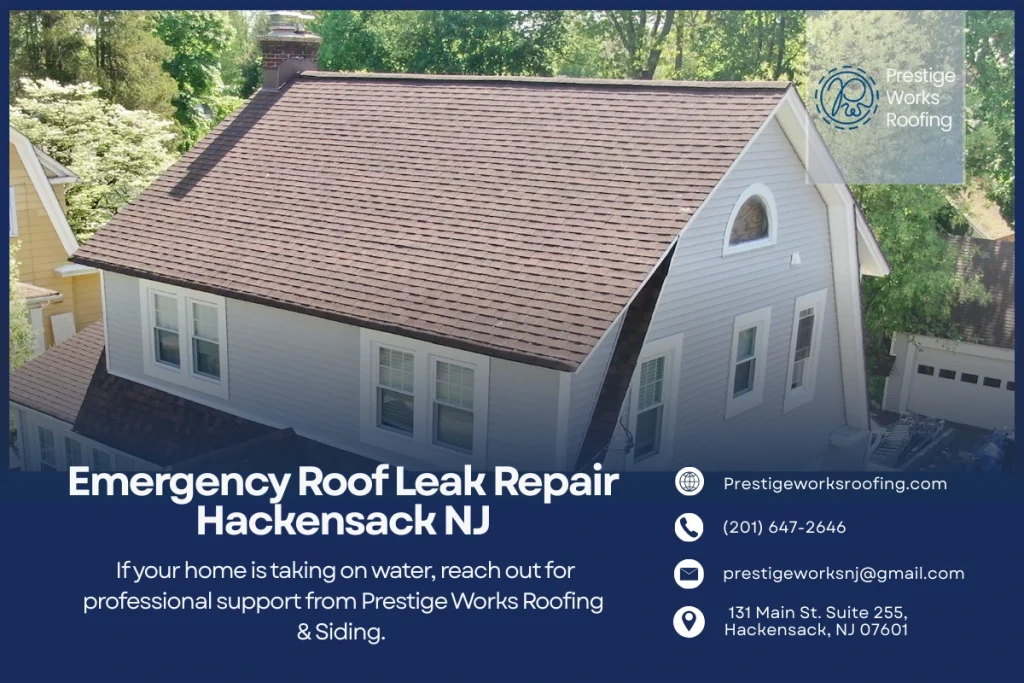 Emergency Roof Leak Repair Hackensack