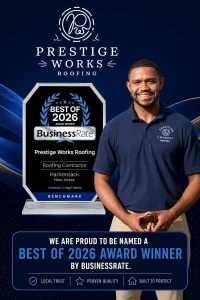 Best of 2026 Award for Prestige Works Roofing & Siding